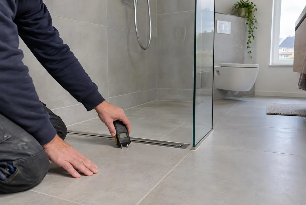 Lekdetectie Wijk bij Duurstede – badkamer in een nieuwbouwwoning